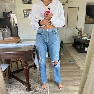 Agolde 90's pinch waist denim
